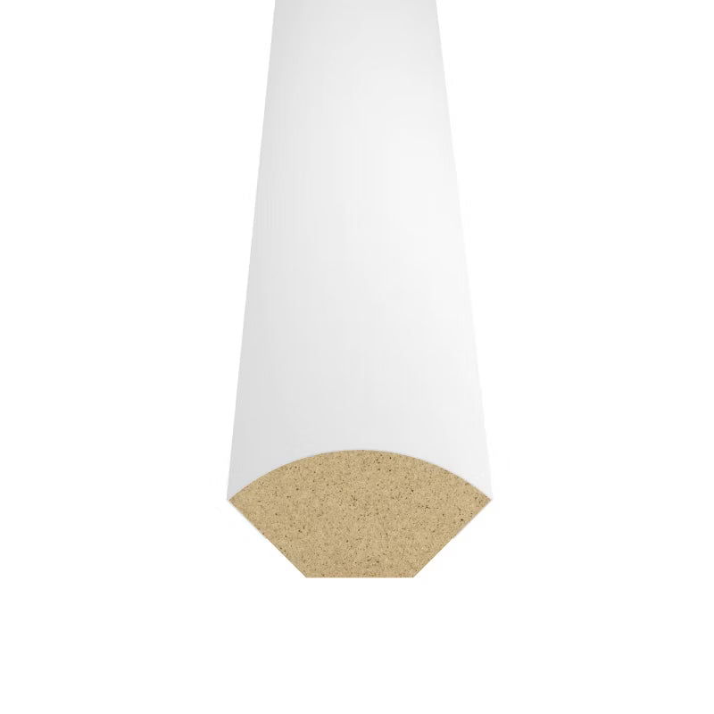 Kvartstaf 12x12 mm 240 cm Hvid