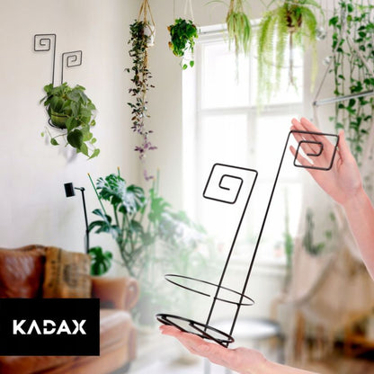 KADAX metal dekorativ hængende planteholder til potte - 1 stk.