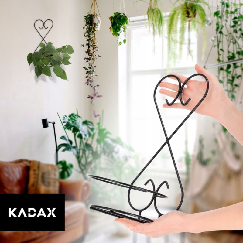 KADAX metal dekorativ hængende planteholder til potte - 1 stk.