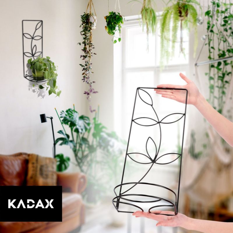 KADAX planteholder metal, væghængt, 50 cm, 1 stk.