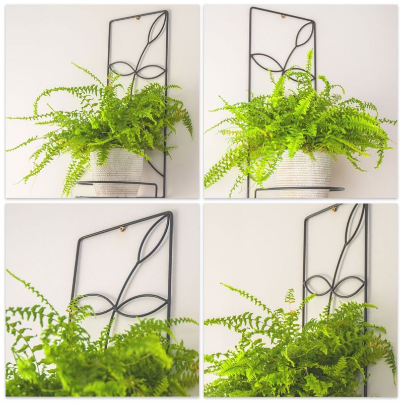 KADAX planteholder metal, væghængt, 50 cm, 1 stk.