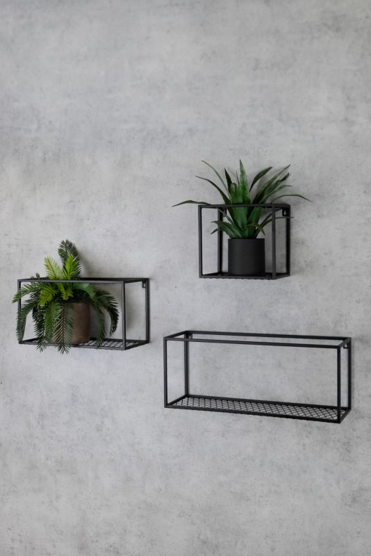 Hængende planteholder Your Loft Design sort 19x27x25 Liffre S 1 stk.