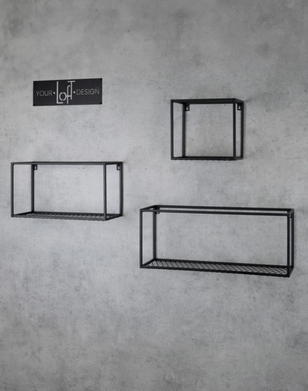 Hængende planteholder Your Loft Design sort 19x62x25 Liffre L 1 stk.