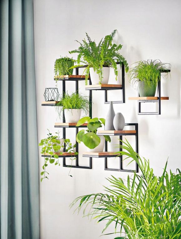 Hængende planteholder Your Loft Design Black Oak 23x20x30 Lens S 1 stk.