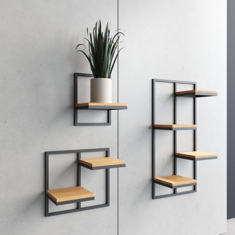 Hængende planteholder Your Loft Design Black Oak 38,5x20x35 Lens M 1 stk.