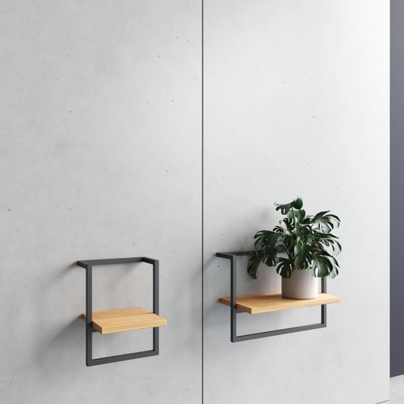 Hængende planteholder Your Loft Design Black Oak 23x20x30 Nesle S 1 stk.