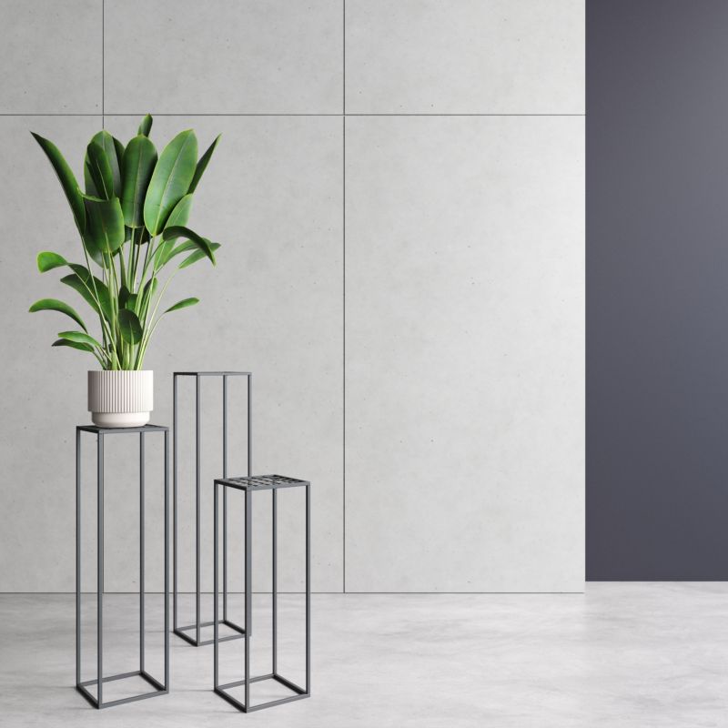 Your Loft Design planteholder Black 19x19x75 Renes M 1 stk.