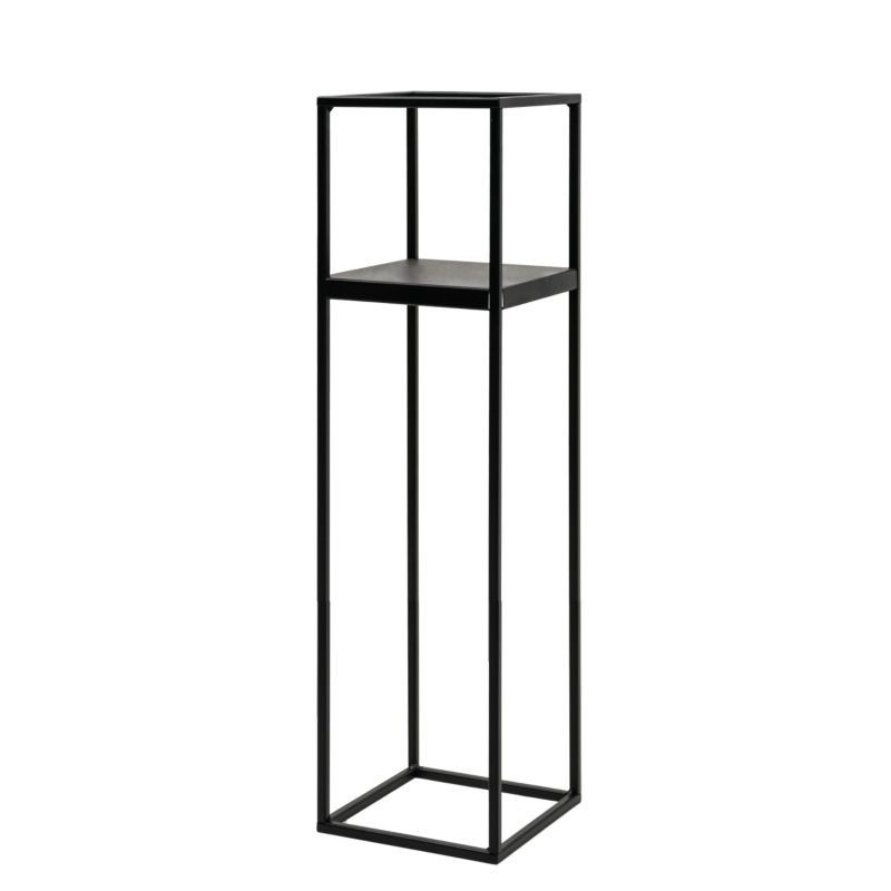 Your Loft Design Black Lille L metal planteholder 19x19x77 cm, 1 stk.