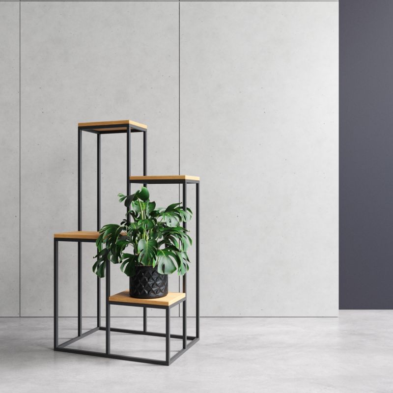 Your Loft Design planteholder Black Oak 40x40x112 Tuluza L 1 stk.