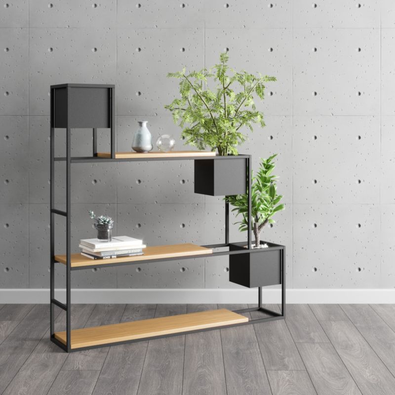 Your Loft Design planteholder Black Oak 90x23x90 Lyon S 1 stk.