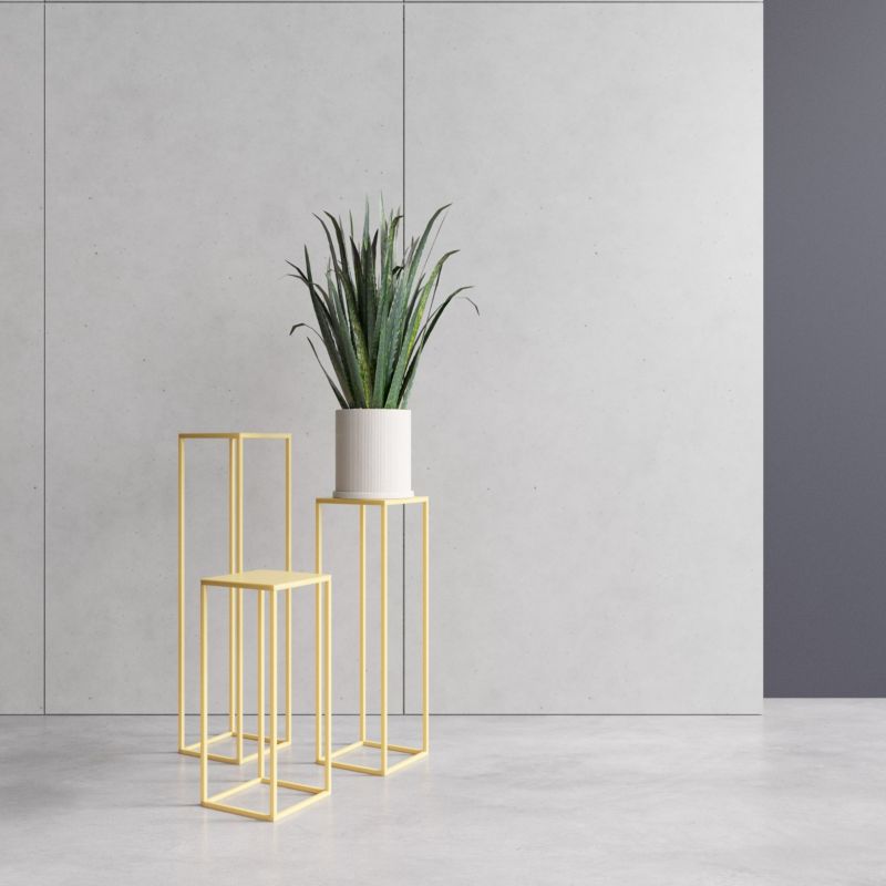 Your Loft Design Gold planteholder 19x19x62 cm Evron M 1 stk.
