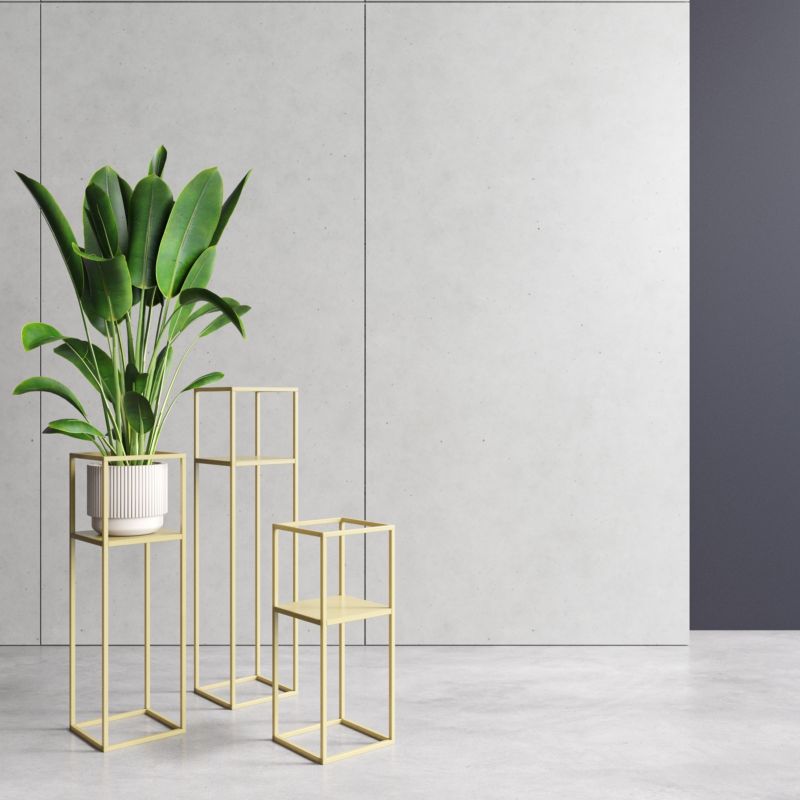 Your Loft Design Gold planteholder Lille L 19x19x77 cm, 1 stk.