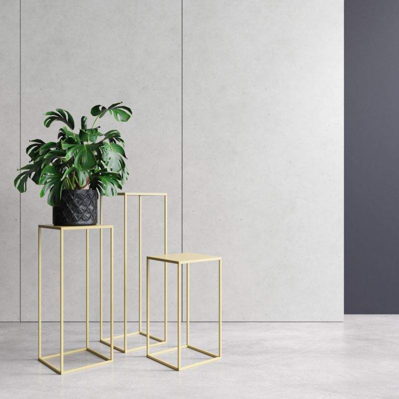 Your Loft Design gulvplanteholder Gold 25x25x47 Brest S 1 stk.