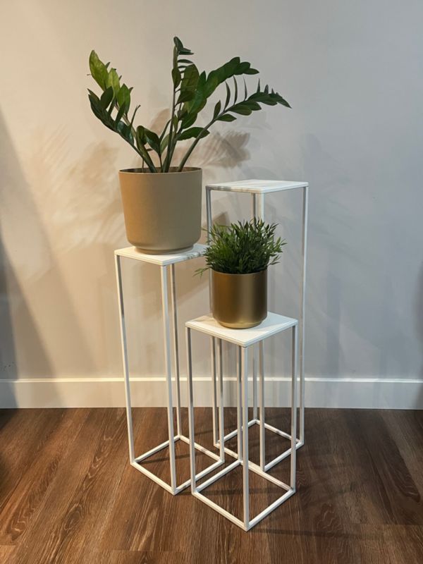 Your Loft Design planteholder White 19x19x62 Evron M 1 stk.