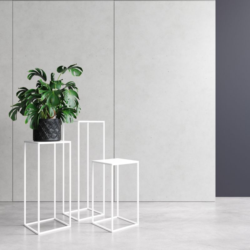 Your Loft Design blomsterstander hvid 25x25x47 Brest S 1 stk.