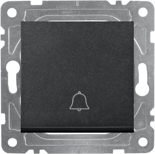 Dpm Quad trykknapafbryder i mat‑sort