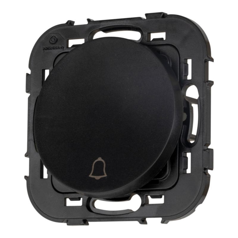 Jacobsen Espen trykknapafbryder i mat-sort