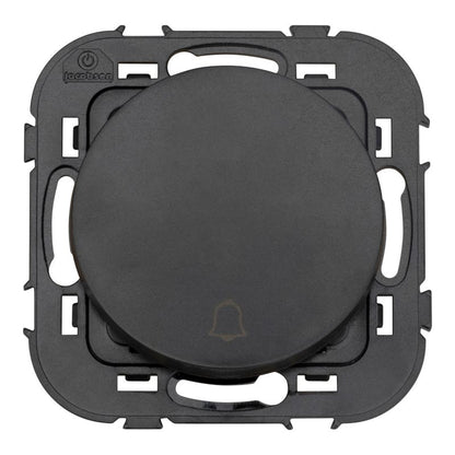 Jacobsen Espen trykknapafbryder i mat-sort