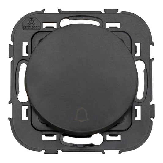 Jacobsen Espen trykknapafbryder i mat-sort