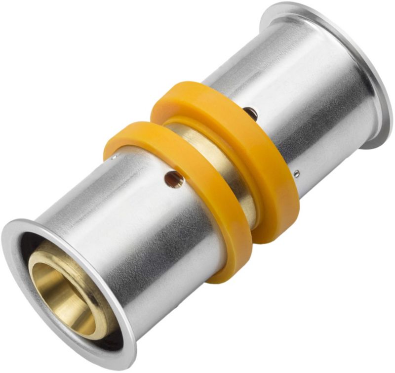 KAN-therm Ultrapress 20 mm messing kobling