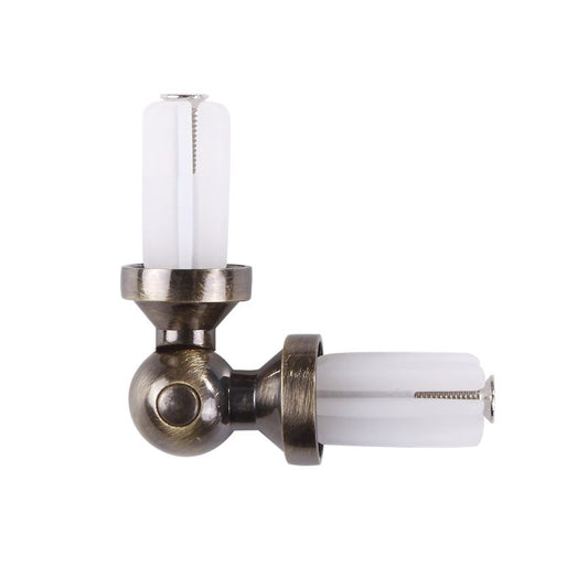 Vinkelkobling Colours antik messing 19 mm