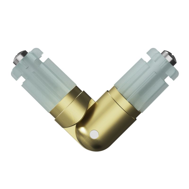 Vinkelkobling GoodHome Elasa 19 mm