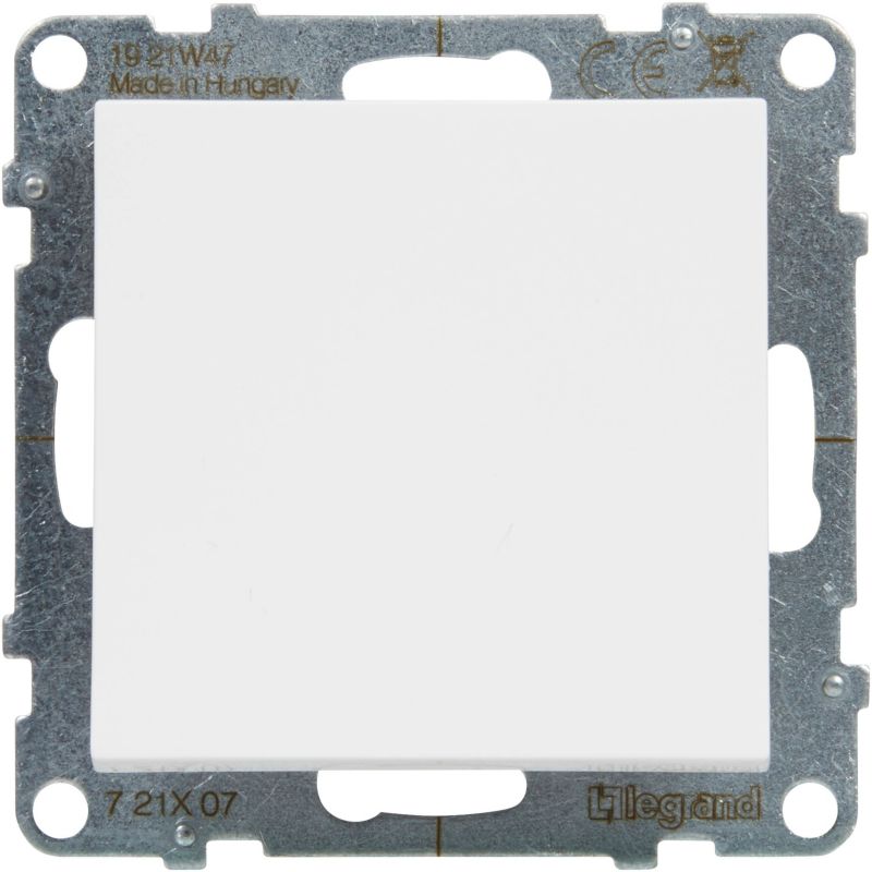 Legrand Suno krydsafbryder hvid