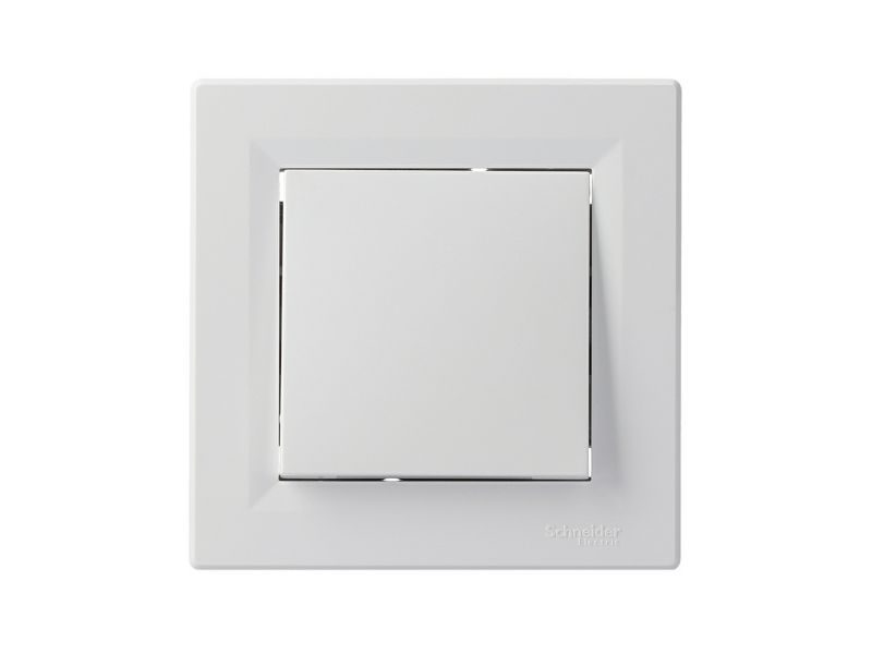 Krydsafbryder Schneider Electric Asfora hvid