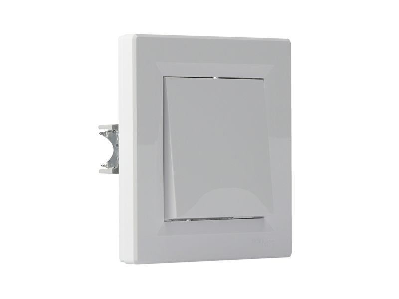 Krydsafbryder Schneider Electric Asfora hvid