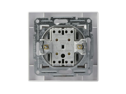 Krydsafbryder Schneider Electric Asfora hvid