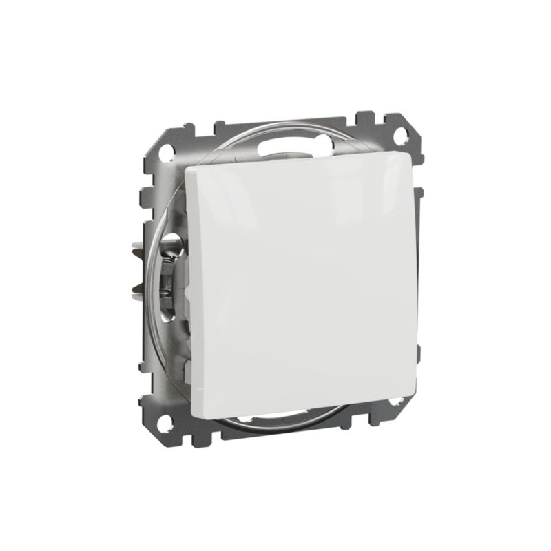 Krydsafbryder Schneider Electric Sedna Design&Elements hvid