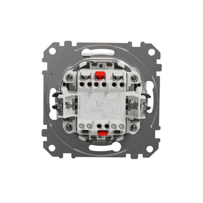 Krydsafbryder Schneider Electric Sedna Design&Elements hvid