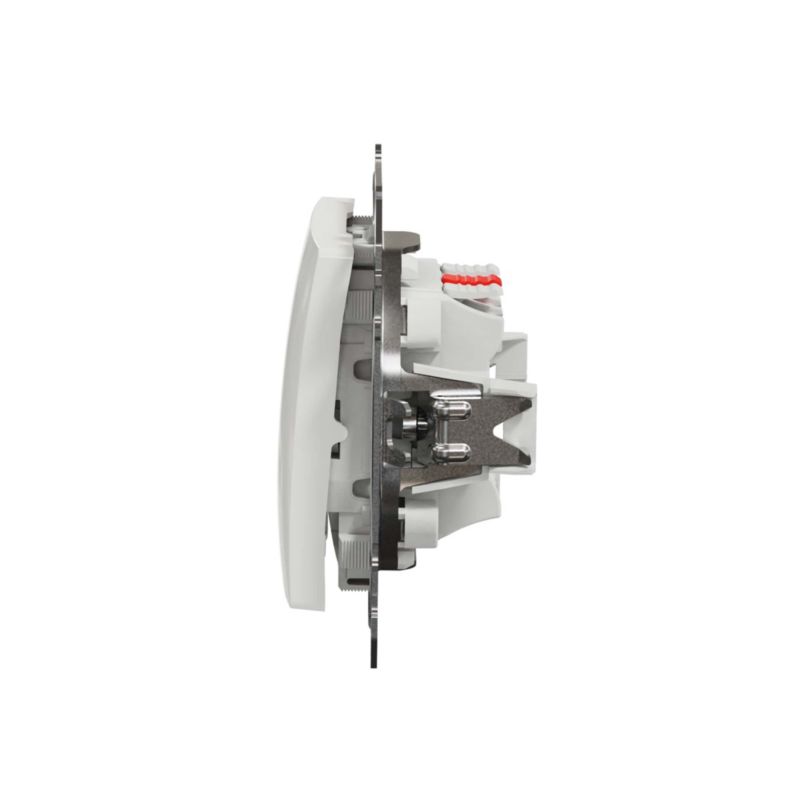 Krydsafbryder Schneider Electric Sedna Design&Elements hvid