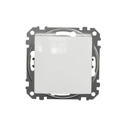 Krydsafbryder Schneider Electric Sedna Design&Elements hvid