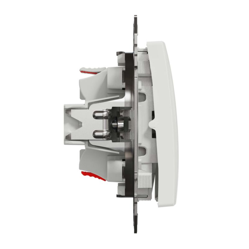 Krydsafbryder Schneider Electric Sedna Design&Elements hvid