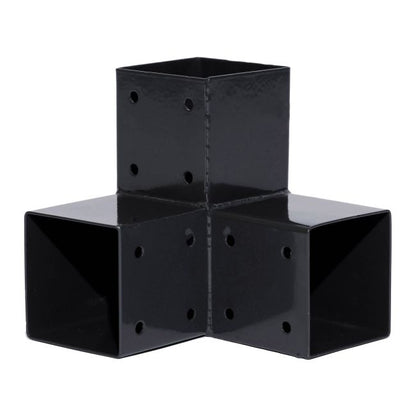 Metallisk hjørnebeslag til Blooma kanttræ 7 x 7 cm