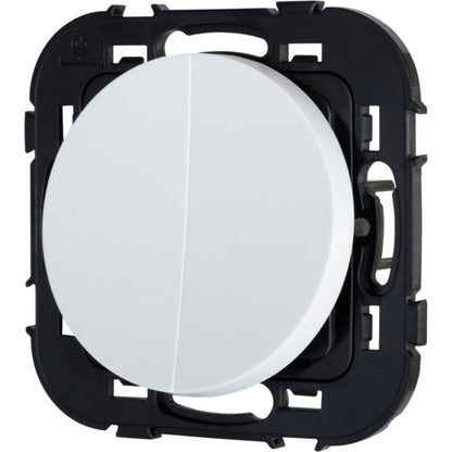 Jacobsen Espen dobbelt indbygget afbryder i hvid