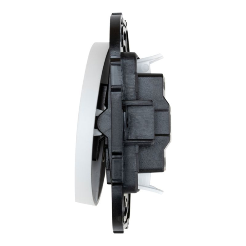 Jacobsen Espen dobbelt indbygget afbryder i hvid