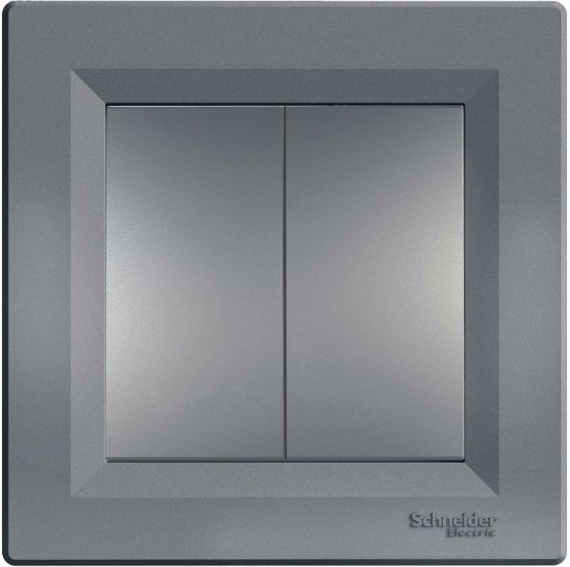 Dobbeltafbryder Schneider Electric Asfora i stål