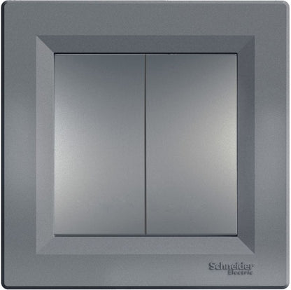 Dobbeltafbryder Schneider Electric Asfora i stål