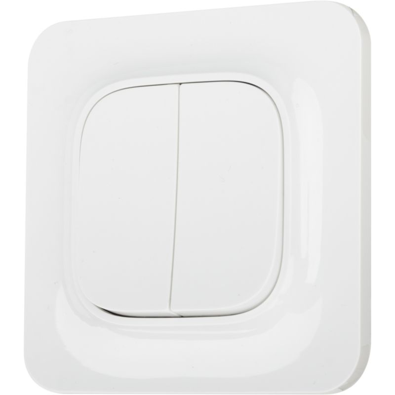 Dobbelt trappeafbryder Jacobsen Kennet hvid