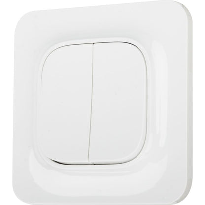 Dobbelt trappeafbryder Jacobsen Kennet hvid