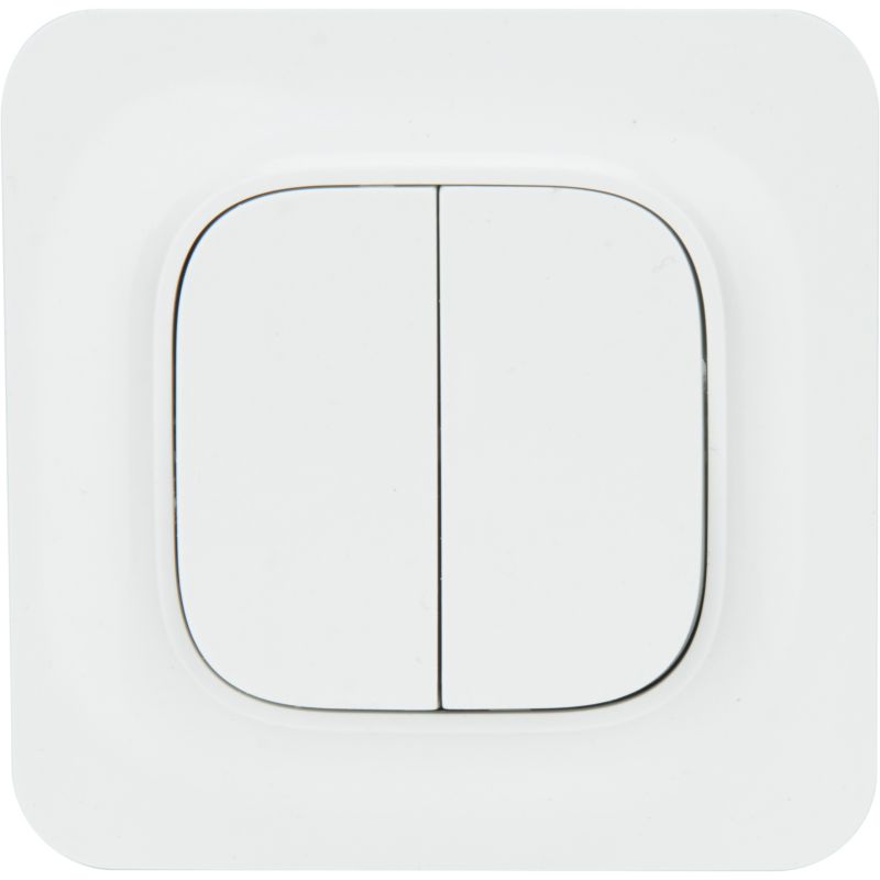 Dobbelt trappeafbryder Jacobsen Kennet hvid