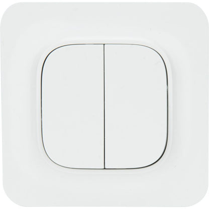 Dobbelt trappeafbryder Jacobsen Kennet hvid