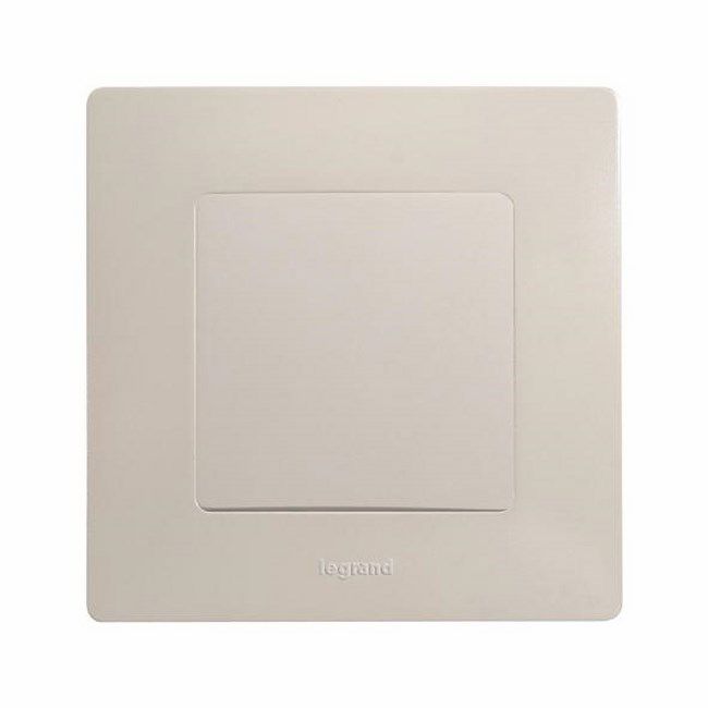 Legrand Niloe Eco enkelt indbygningsafbryder komplet i creme