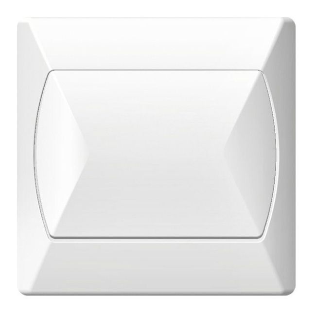 Ospel Akcent enkelt indbygget kontakt i hvid