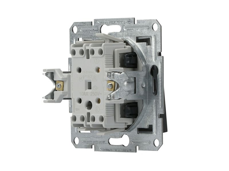 Enkelt afbryder Schneider Electric Asfora antracit