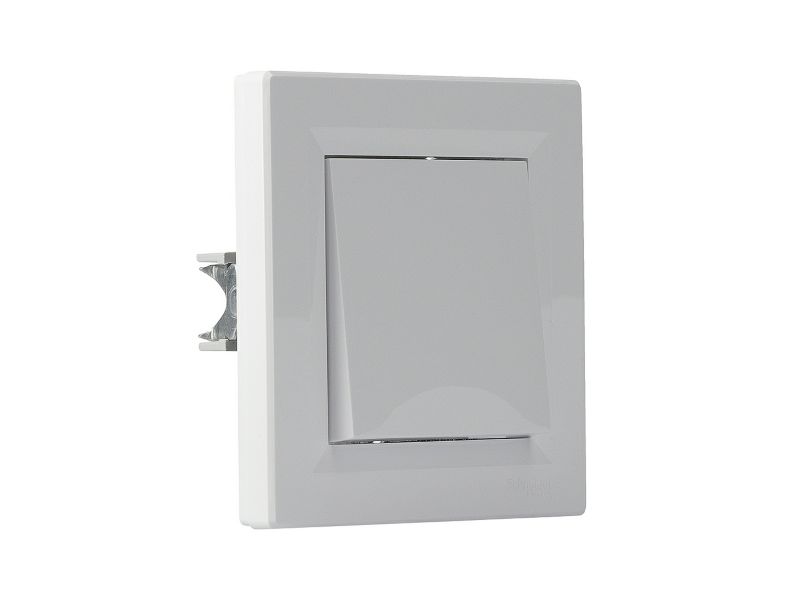 Schneider Electric Asfora enkelt indbygget afbryder i hvid