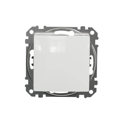 Enkelt afbryder Schneider Electric Sedna Design&Elements hvid