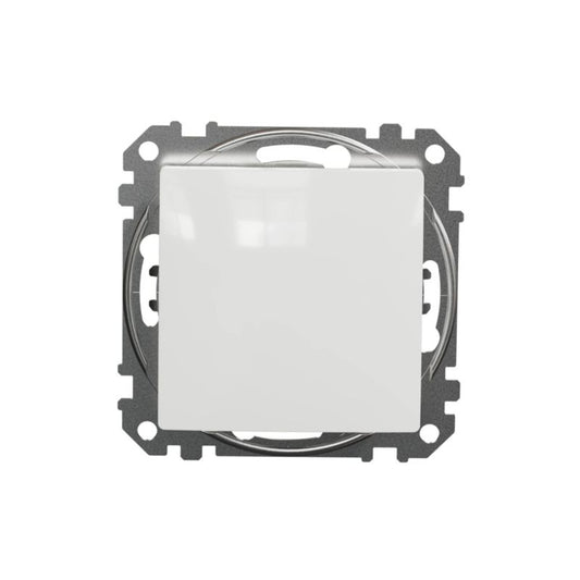 Enkelt afbryder Schneider Electric Sedna Design&Elements hvid